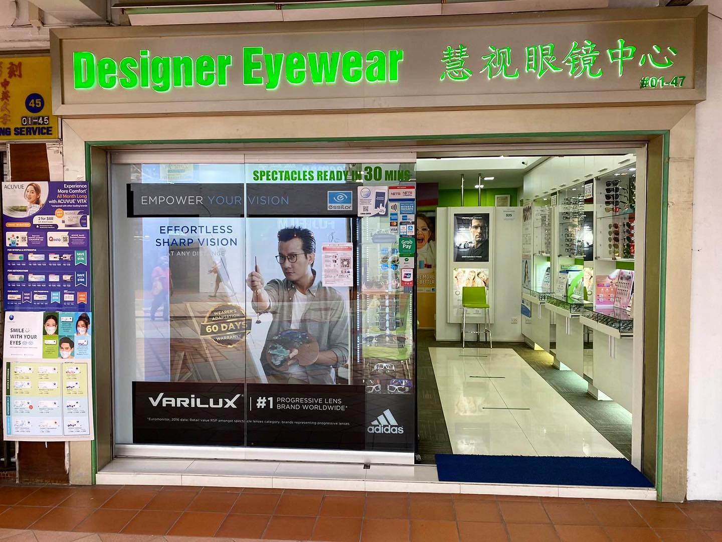 Designer Eyewear & Contact Lens Centre